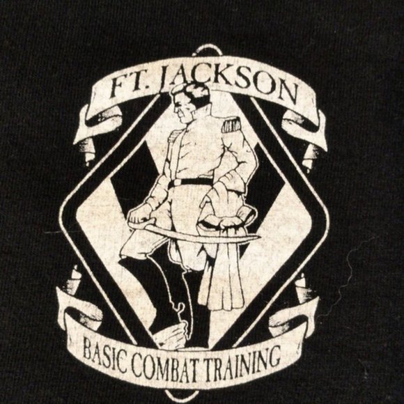szMEDIUM DISC 2017 FORT JACKSON BASIC COMBAT TRAINING 2ND PLATOON SHIRT SV 2314 - Picture 4 of 6